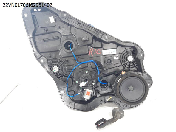 מנגנון חלון חשמלי אחורי ימין (עם פלטה) ליונדאי וניו 2020-2024