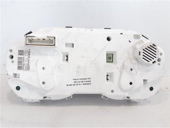 לוח שעונים דיגיטלי לסובארו XV 2012-2018