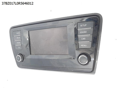 מעבר לדף צג בקרה למערכת מולטימדיה לסקודה אוקטביה 2013-2021