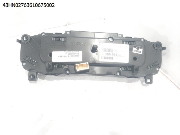 לוח שעונים דיגיטלי לפיג'ו 2008 2020-2024