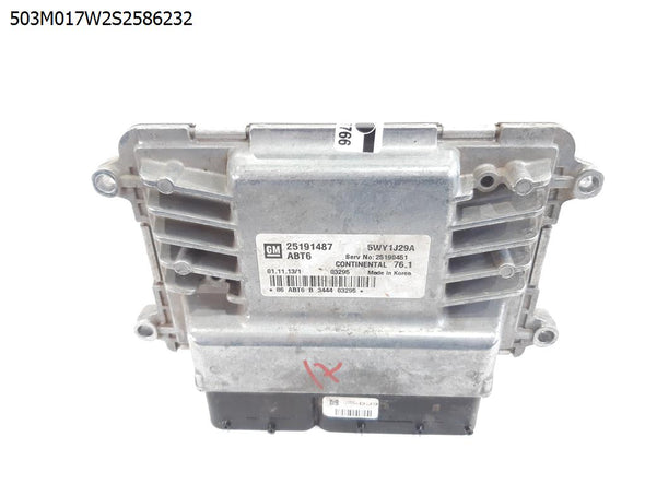 מחשב מנוע 25191487 לשברולט קרוז 2013-2016